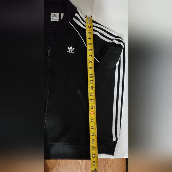 Adidas SST TT (CE2392) Originals Classic Track Jacket Black/White sz. S Womens - Picture 6 of 14